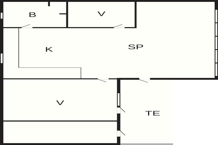 4 persoons vakantie huis in Grenaa-Plattegrond