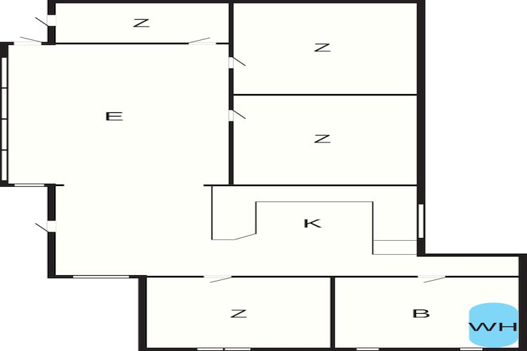 8 persoons vakantie huis in Glesborg-Plattegrond