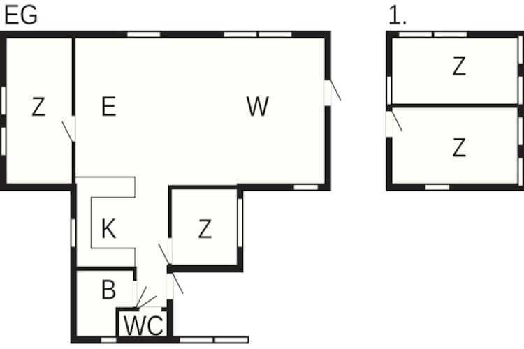 Sereen kusttoevluchtsoord in Vesteroy-By Traum-Plattegrond