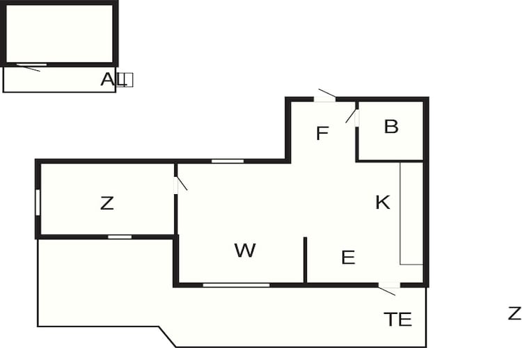 6 persoons vakantie huis in HENÅN-Plattegrond