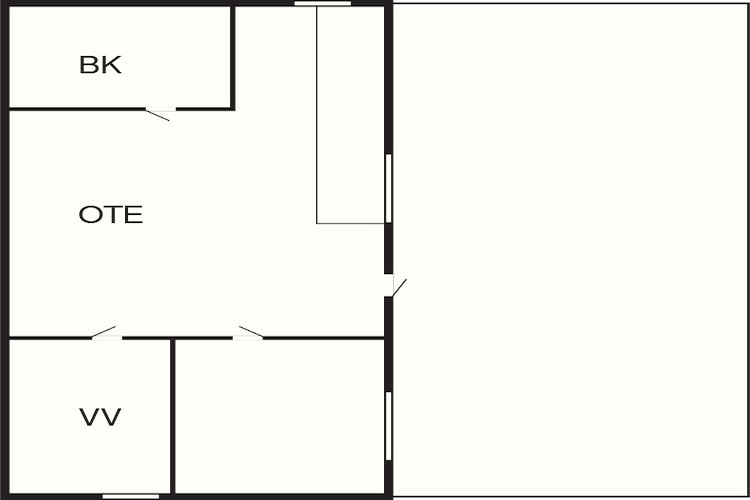 Refuge cotier serein a Adelso-By Traum-Plan d'étage