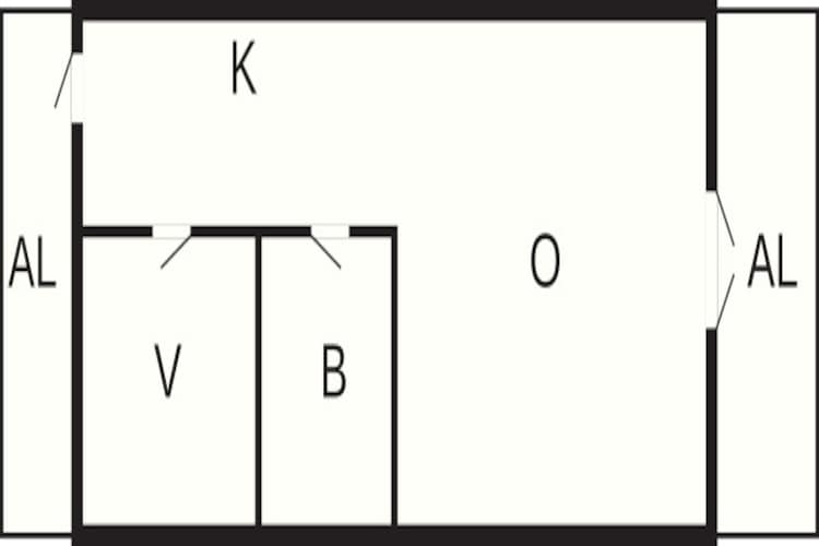 Schilderachtig kustverblijf in Sandkas-By Traum-Plattegrond