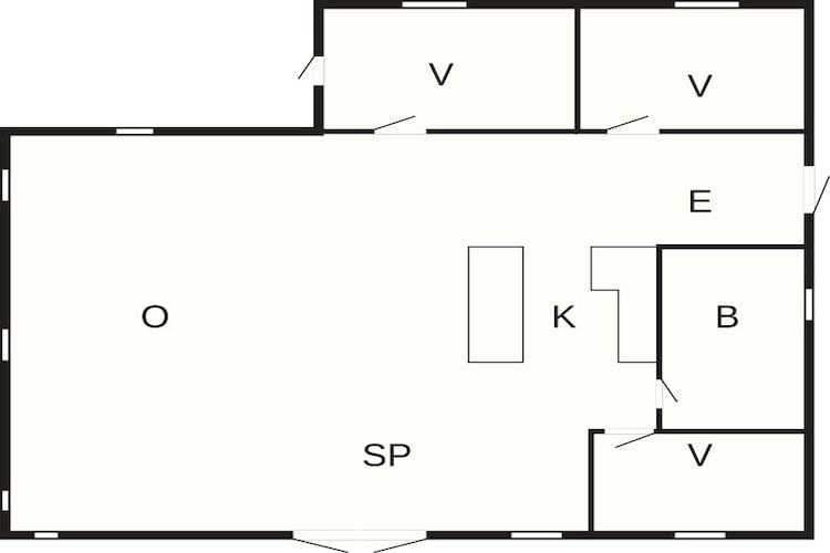 Sfeervol Havenhuisje-By Traum-Plattegrond