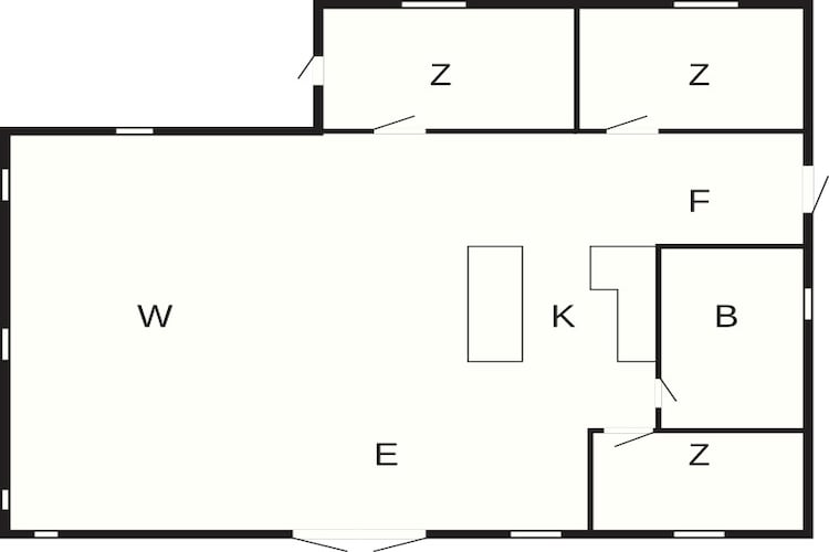 Sfeervol Havenhuisje-By Traum-Plattegrond