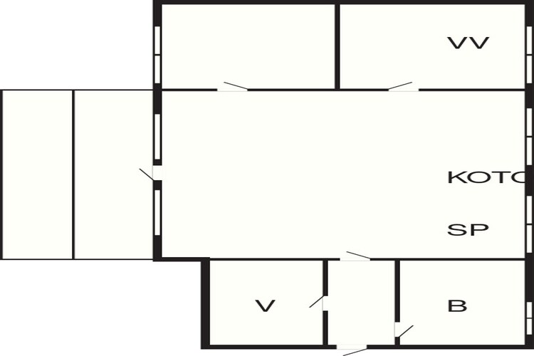5 persoons vakantie huis in Tarm-Plattegrond