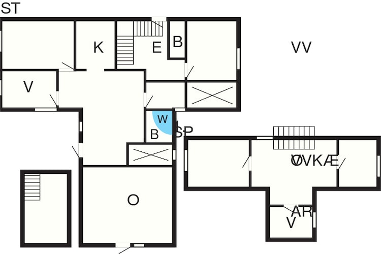 14 Personen Ferienhaus in Ulfborg-Grundriss