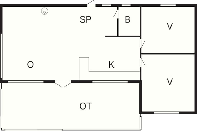 4 person holiday home in Nakskov-Floor plan