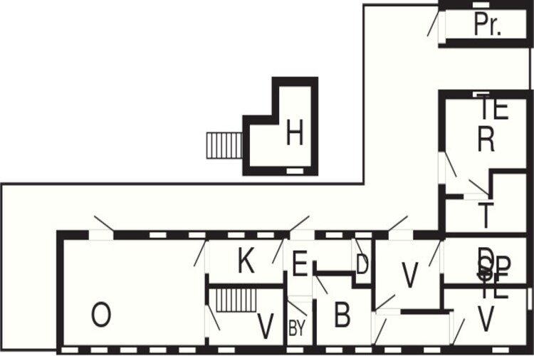7 persoons vakantie huis in Grenaa-Plattegrond
