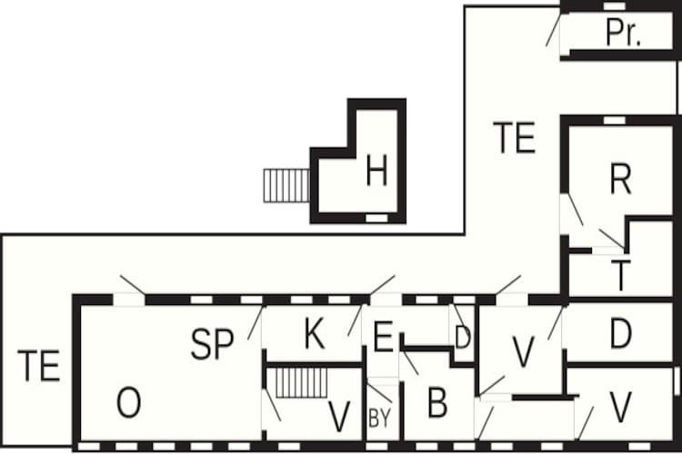 7 persoons vakantie huis in Grenaa-Plattegrond