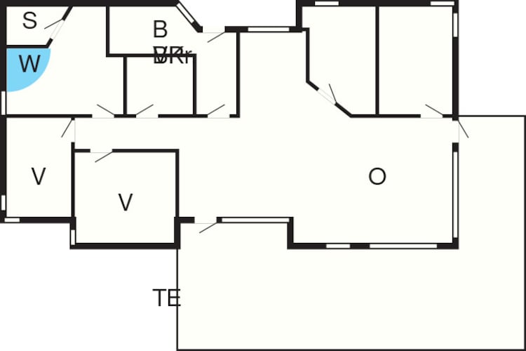 6 persoons vakantie huis in Sydals-Plattegrond