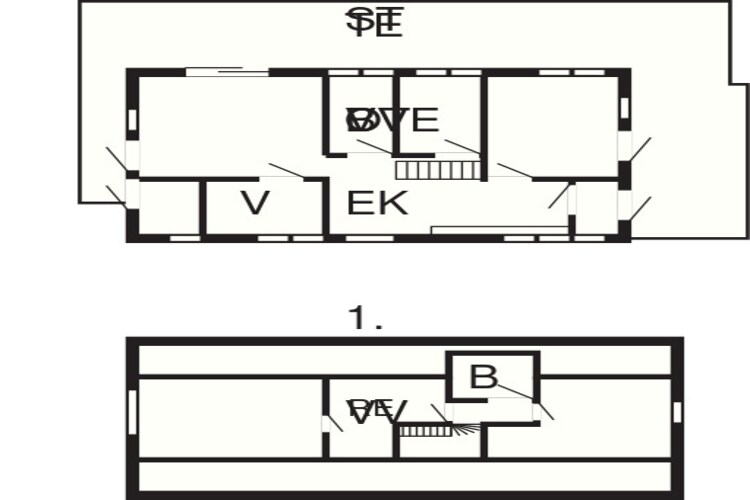 10 persoons vakantie huis in Skagen-Plattegrond