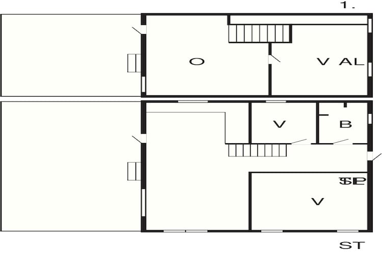 Kustsereniteit in Fjellerup-By Traum-Plattegrond