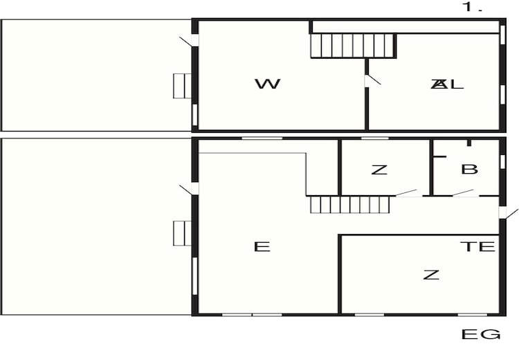 Kustsereniteit in Fjellerup-By Traum-Plattegrond