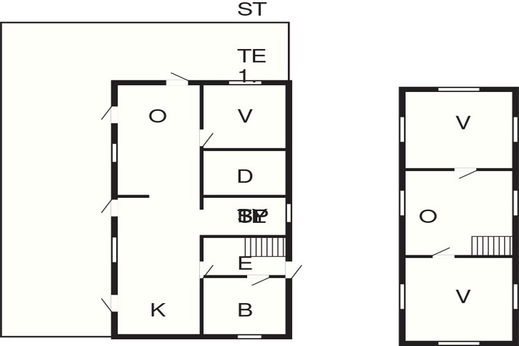 6 persoons vakantie huis in Hadsund-Plattegrond