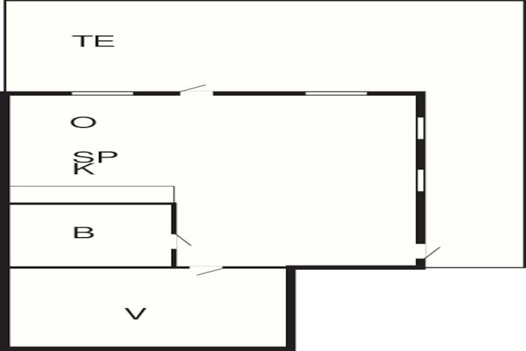 4 person holiday home in Brålanda-Floor plan