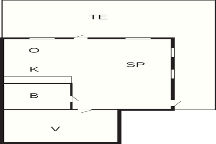 4 person holiday home in Brålanda - Floor plan