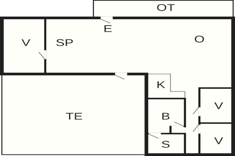 6 persoons vakantie huis in Thisted-Plattegrond