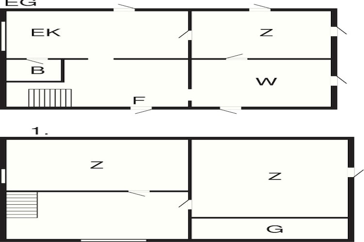 Maison de vacances pour 7 a ODENSBACKEN-Plan d'étage