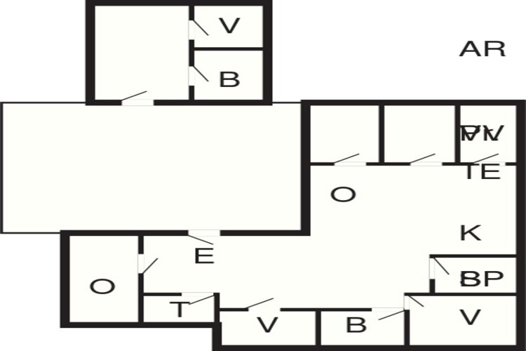 Luxe toevluchtsoord in Gronhoj-By Traum-Plattegrond