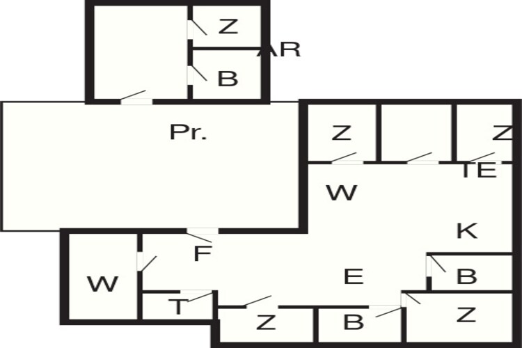 Luxe toevluchtsoord in Gronhoj-By Traum-Plattegrond