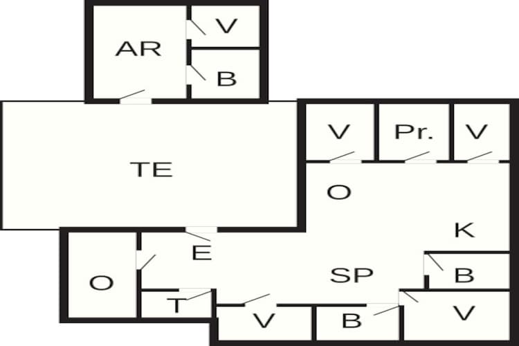 Luxe toevluchtsoord in Gronhoj-By Traum-Plattegrond