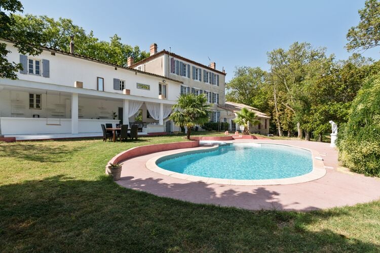 Vakantiehuizen Frankrijk | Languedoc-roussillon | Kasteel te huur in La-Bastide-Danjou met zwembad  met wifi 20 personen