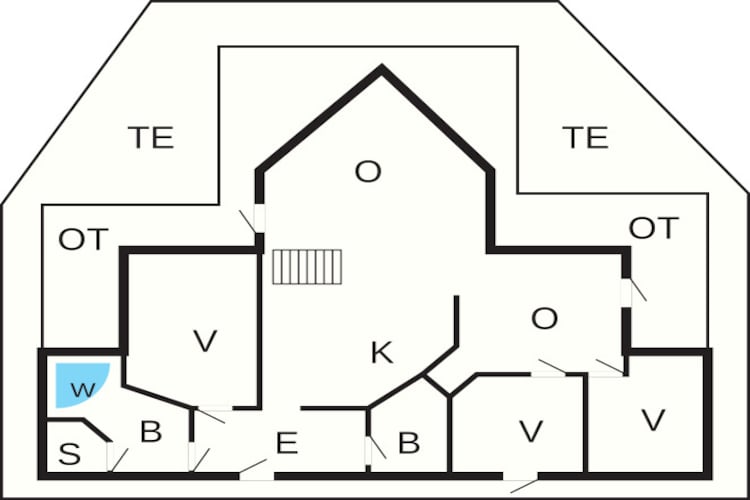 Luxe kusttoevluchtsoord met spa-By Traum-Plattegrond