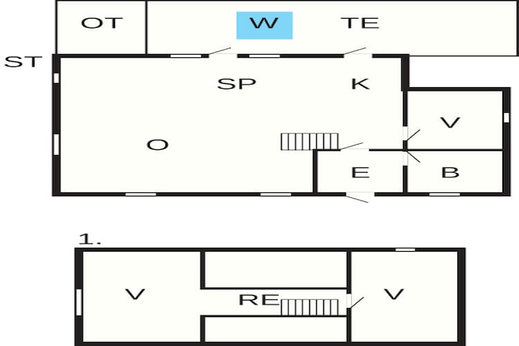 6 persoons vakantie huis in Aars-Plattegrond