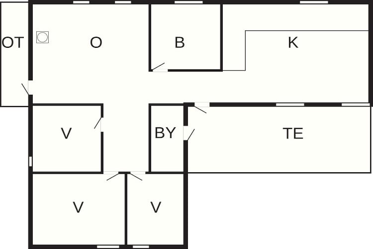 7 persoons vakantie huis in Hadsund-Plattegrond