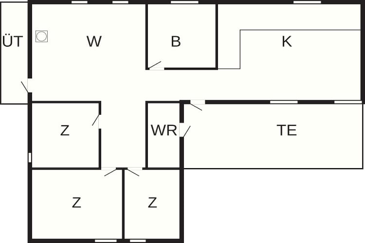 7 persoons vakantie huis in Hadsund-Plattegrond
