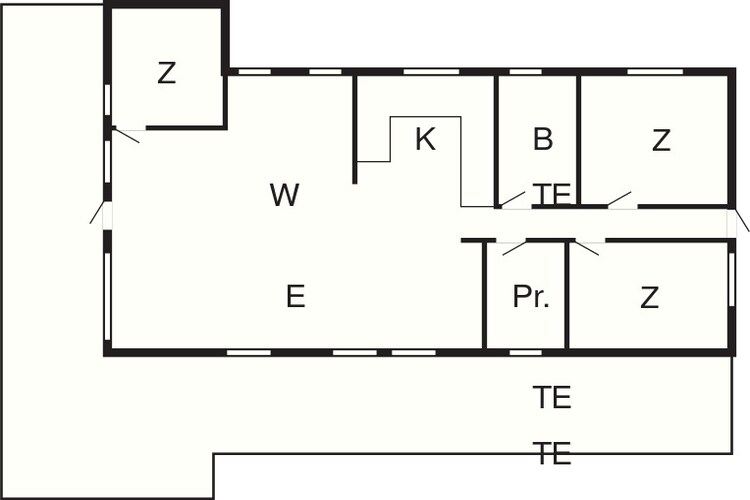 Kustplezier in Bork Harbor-By Traum-Plattegrond
