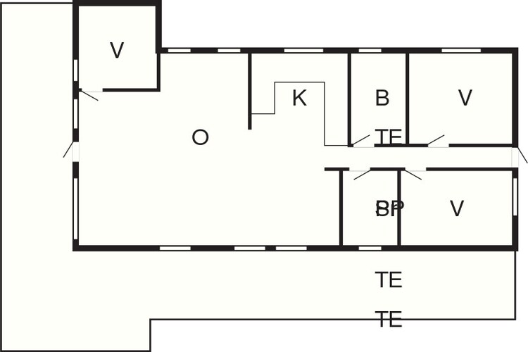 Kustplezier in Bork Harbor-By Traum-Plattegrond