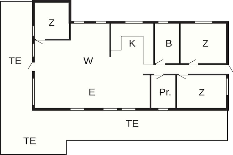 Kustplezier in Bork Harbor-By Traum-Plattegrond