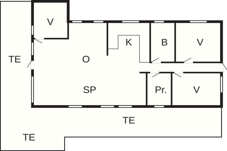 Kustplezier in Bork Harbor-By Traum-Plattegrond