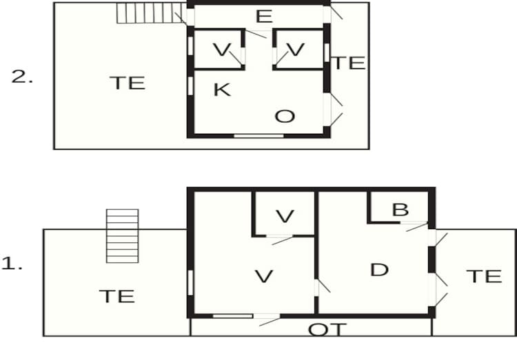6 Personen Ferienhaus in LINDÅS - Grundriss