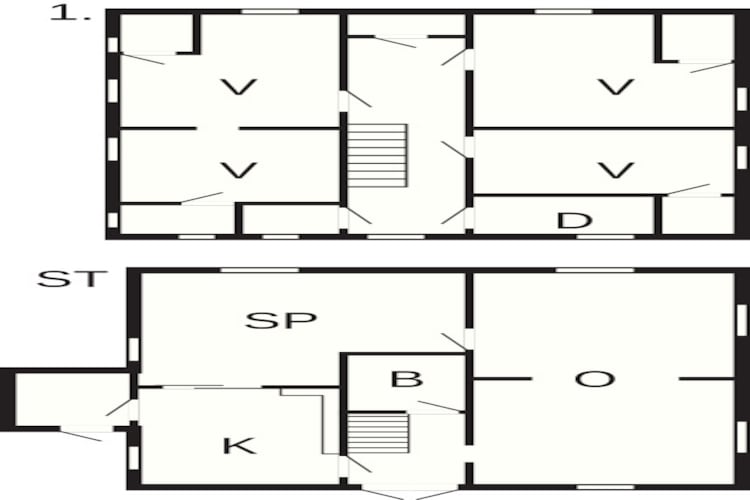 Kustcharme in Bohuslan-By Traum-Plattegrond