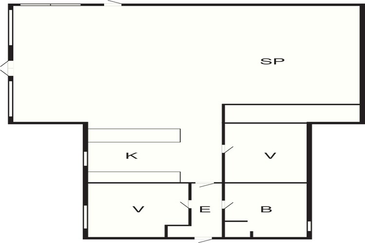 6 persoons vakantie huis in Grenaa-Plattegrond