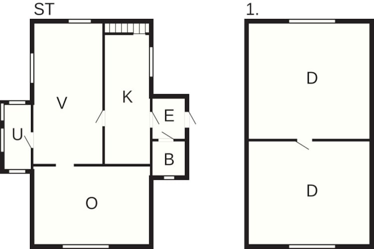 4 person holiday home in Jämjö-Floor plan