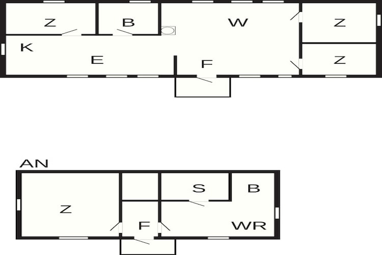 6 persoons vakantie huis in Slöinge - Plattegrond