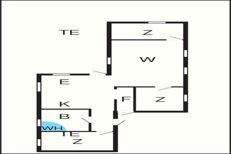 6 persoons vakantie huis in Hadsund-Plattegrond