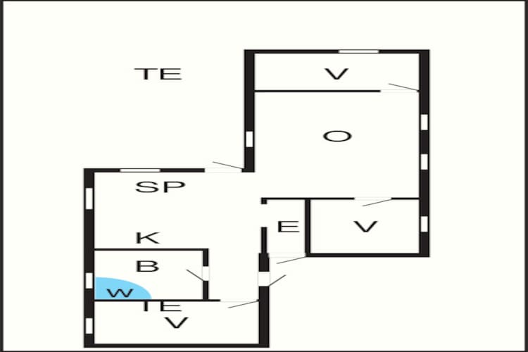 6 persoons vakantie huis in Hadsund-Plattegrond