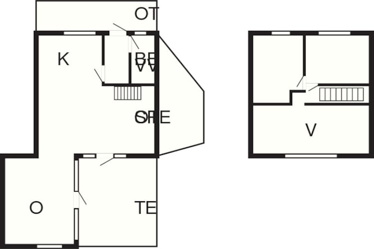 5 persoons vakantie huis in Fanø-Plattegrond