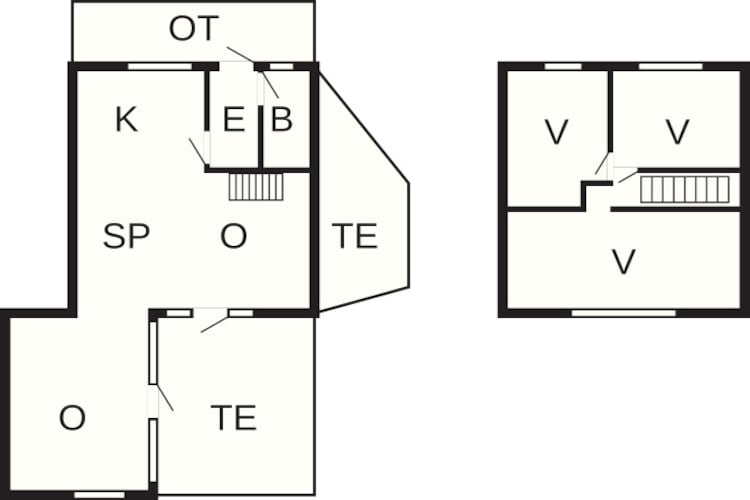 5 persoons vakantie huis in Fanø-Plattegrond