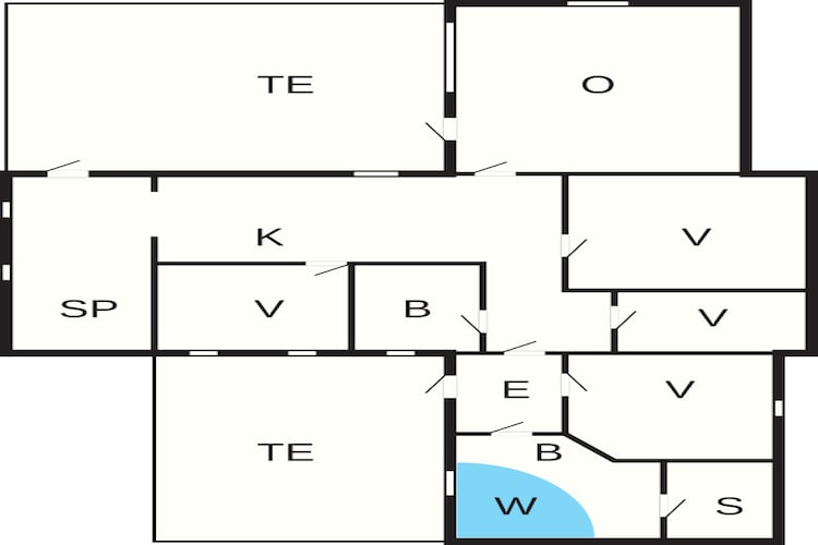 6 persoons vakantie huis in Fjerritslev - Plattegrond