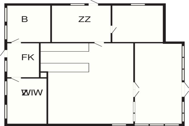 Kusttoevlucht in Marielyst-By Traum-Plattegrond