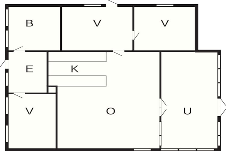 Kusttoevlucht in Marielyst-By Traum-Plattegrond