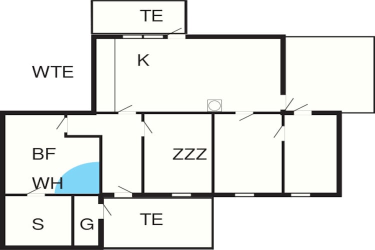 6 persoons vakantie huis in Augustenborg-Plattegrond
