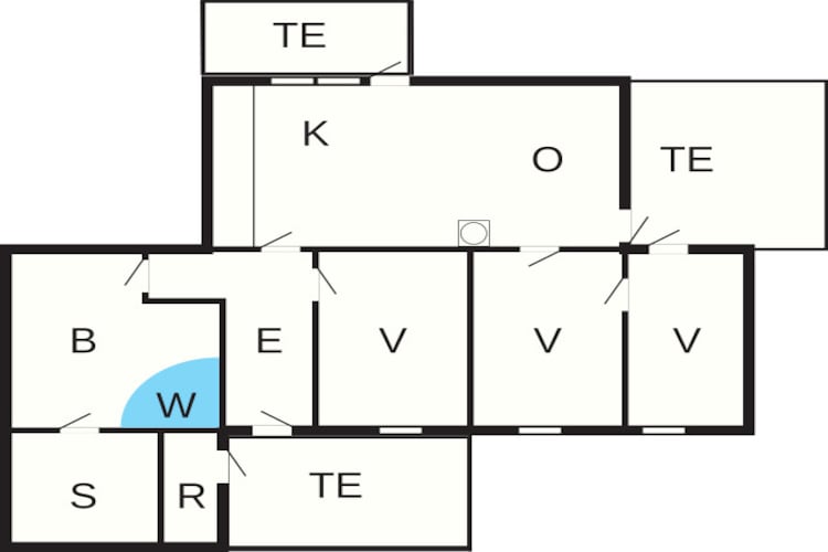 6 persoons vakantie huis in Augustenborg-Plattegrond