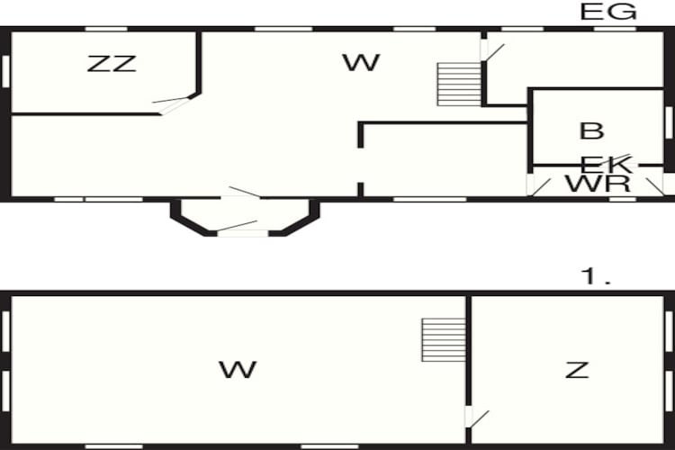 8 person holiday home in Fur-Floor plan