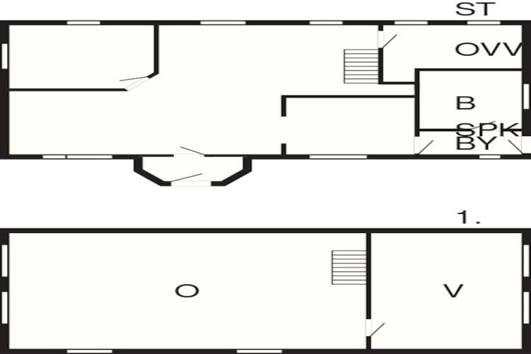 8 person holiday home in Fur-Floor plan